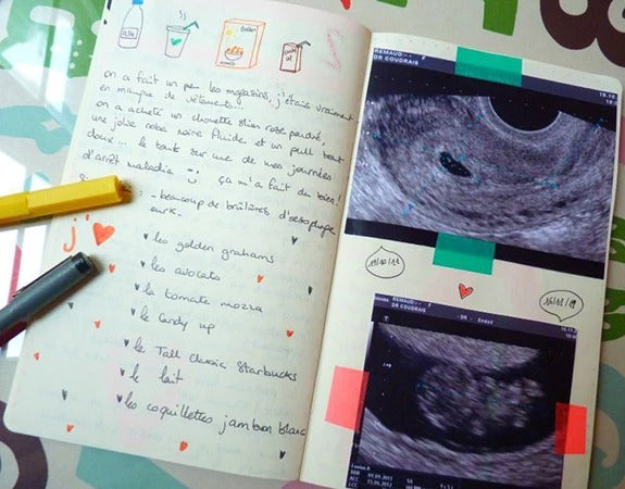 Keep a pregnancy diary