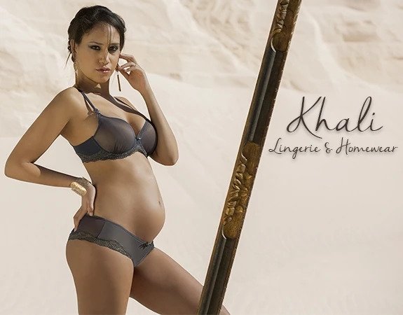 Khali : la nouvelle ligne de lingerie d'allaitement et de maternité seduction !