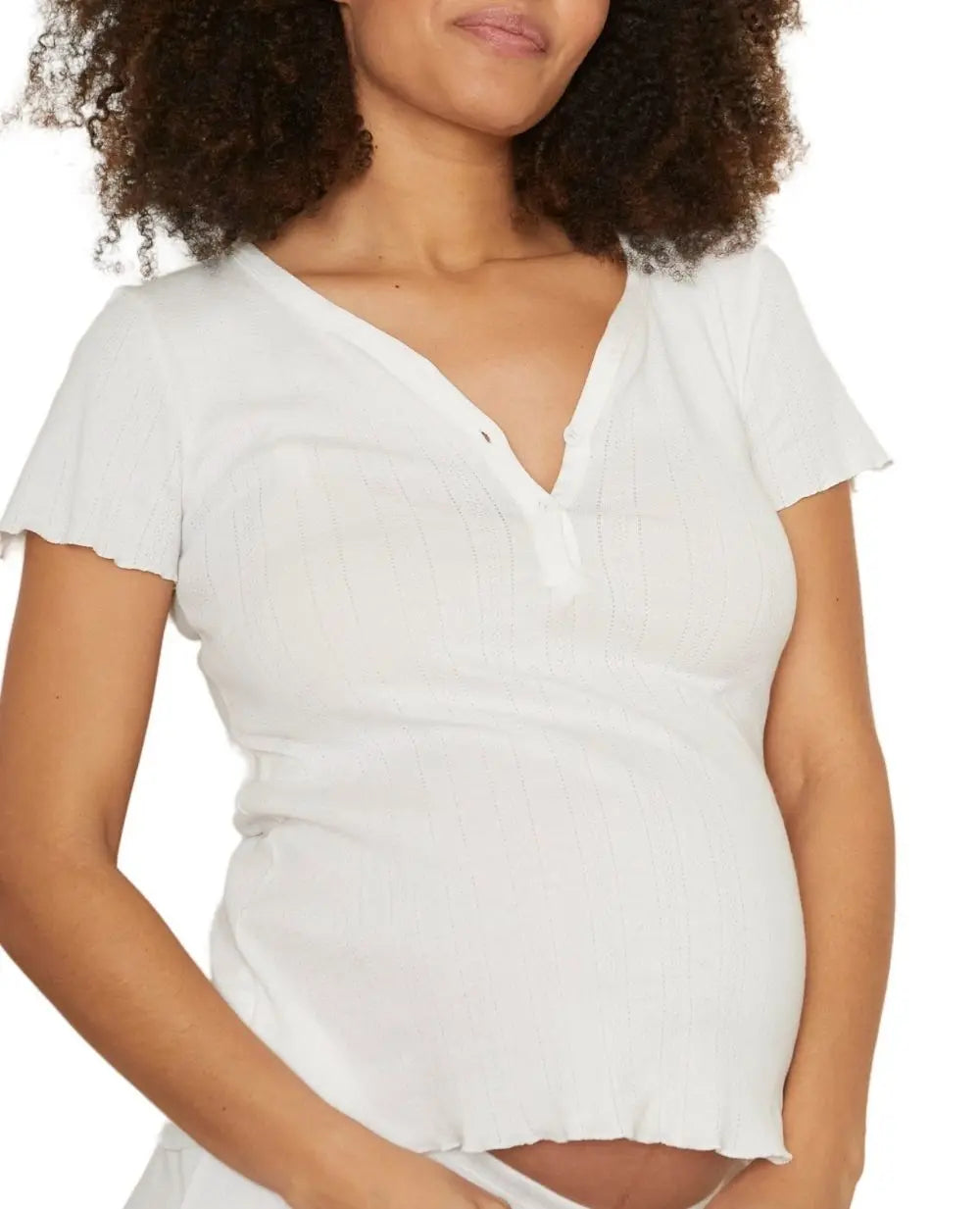 T-shirt de maternité et d’allaitement trousseau naturel,