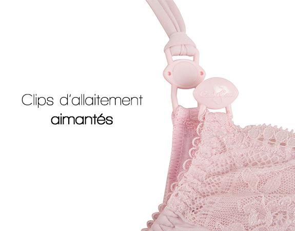 Clips d'allaitement aimantés : Un savoir-faire unique !