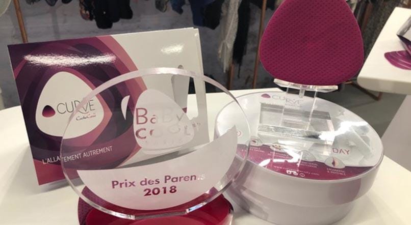 Un nouveau prix pour le coussinet d’allaitement Curve