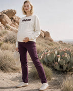 Maternity Jeans Isae - Plum