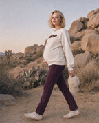 Maternity Jeans Isae - Plum