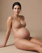 Soutien gorge de maternité et allaitement invisible Skin - Latte