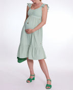Robe de grossesse et d’allaitement Melody - Ciel