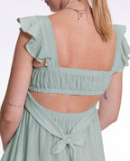Robe de grossesse et d’allaitement Melody - Ciel