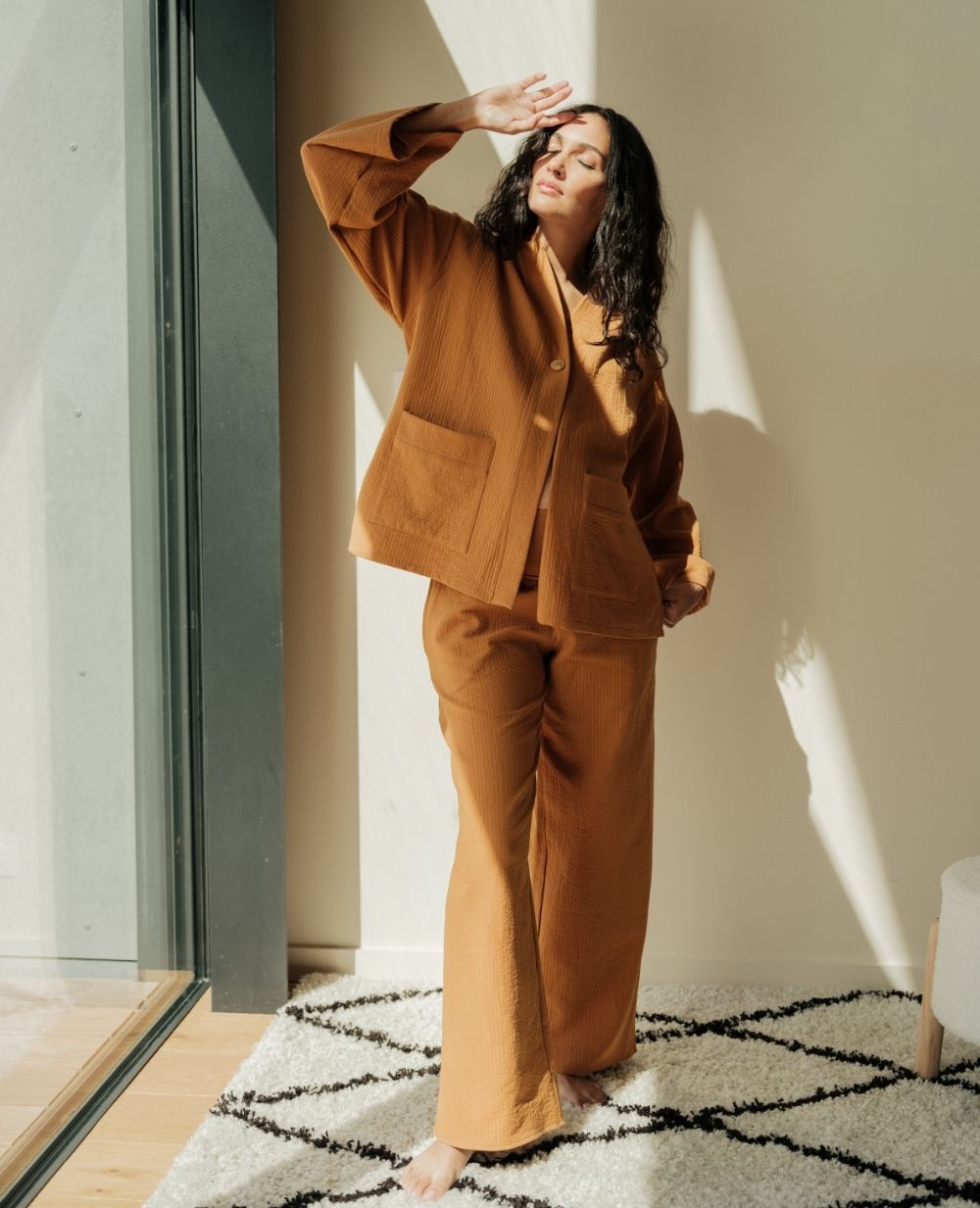 Celia Cumin Kimono Trouser Set