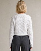 Abby maternity sweater - Ivory