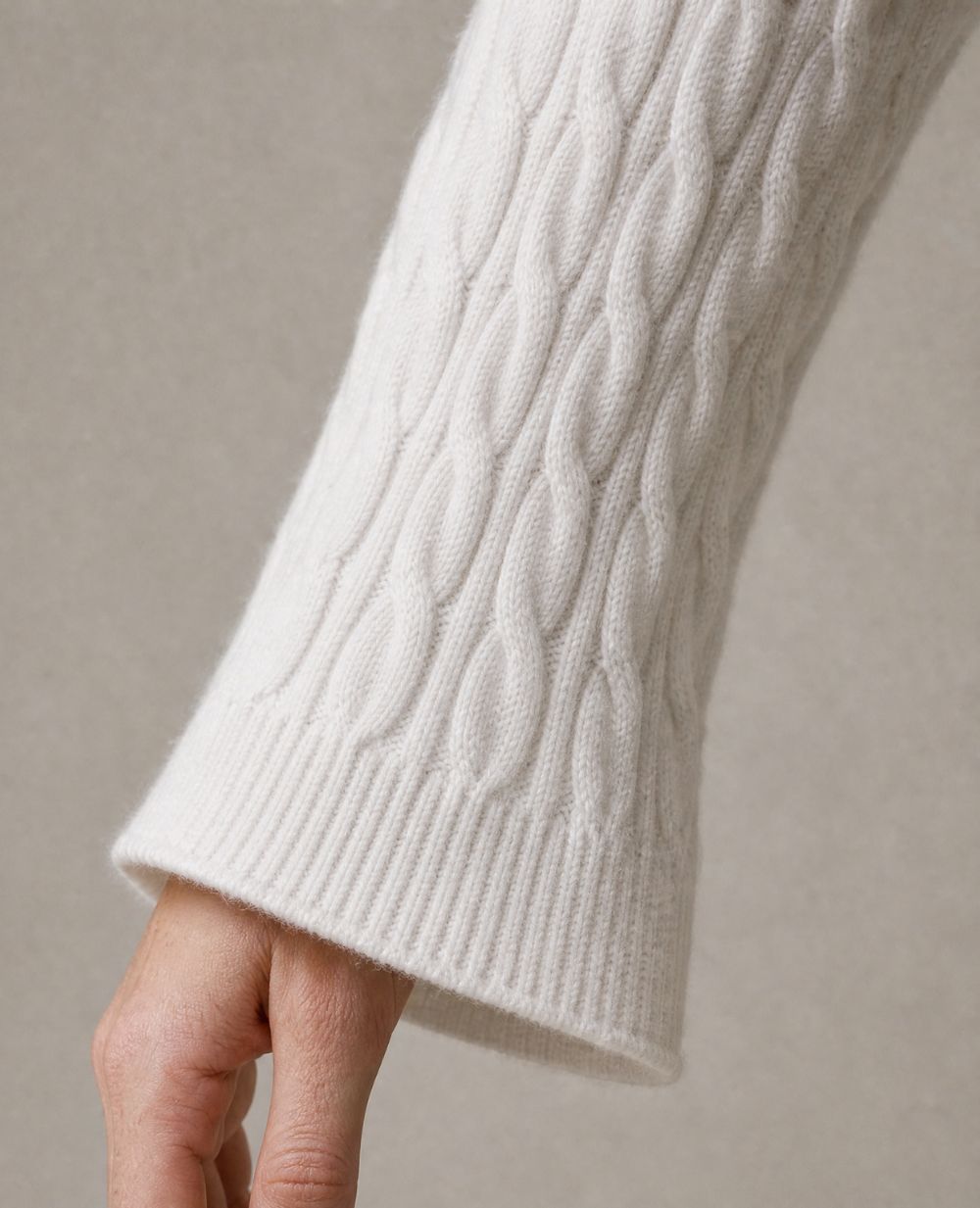 Abby maternity sweater - Ivory