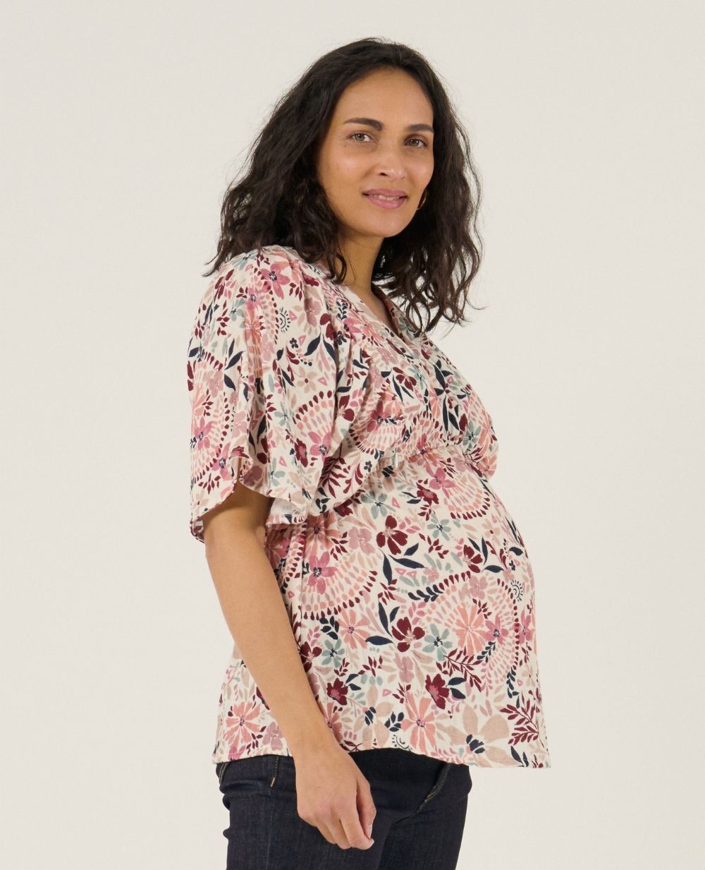 Bella Nursing Blouse and Shirt - Multicolor