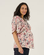 Bella Nursing Blouse and Shirt - Multicolor