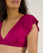 Maternity Bikini Bloom - Fuchsia