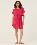 Robe d'allaitement Carmen - Framboise