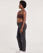 Jeans premaman mom fit Carrie - Grigio used