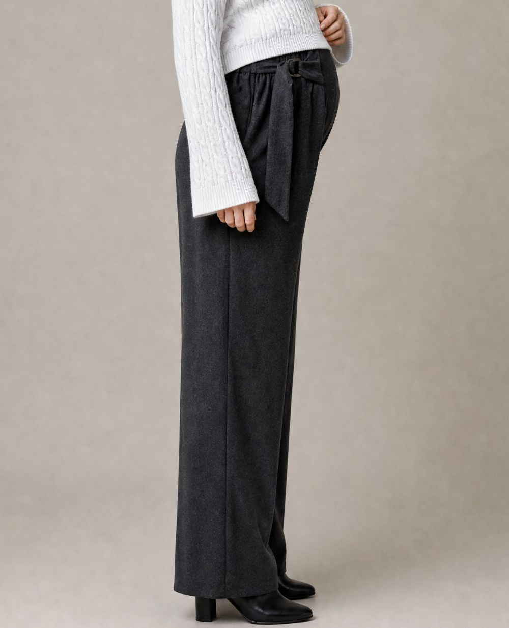 Cleo Maternity Trousers - Grey