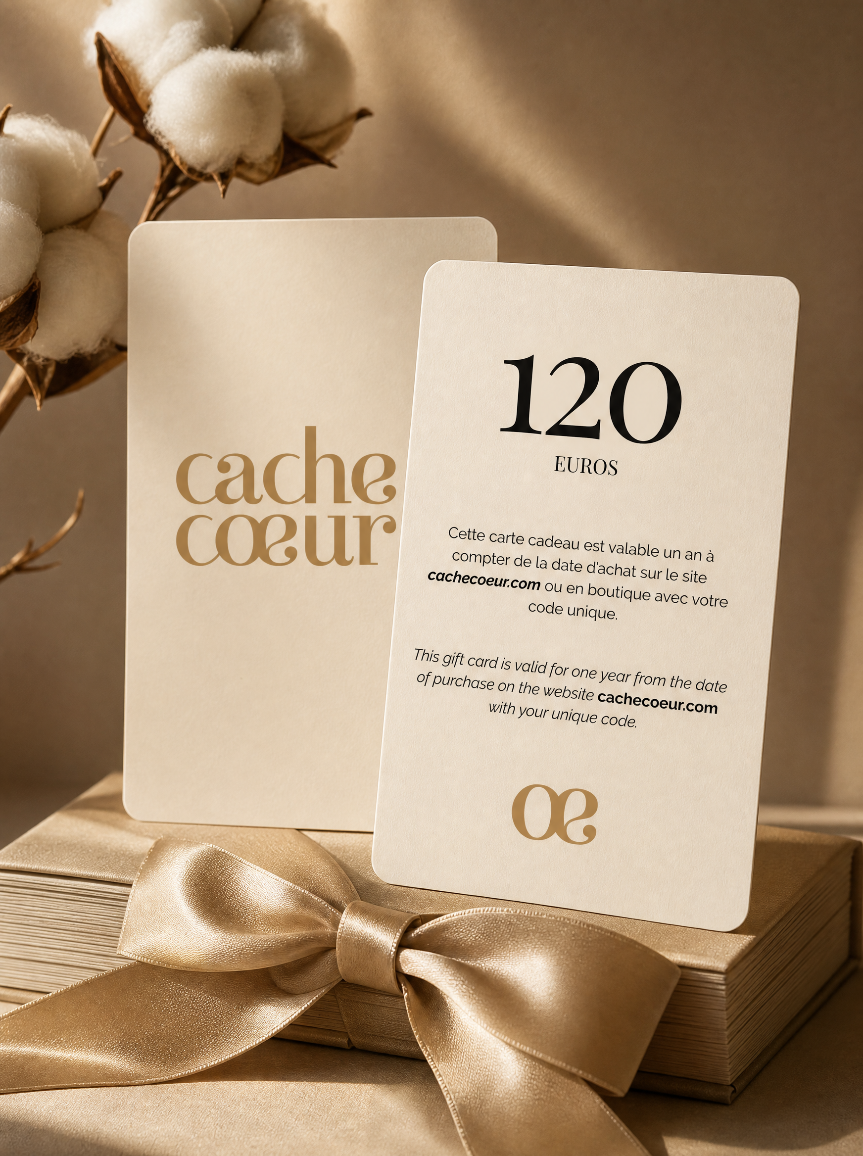 Cache Cœur E-Gift Card - €120