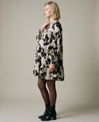 Élisabeth Maternity and Nursing Dress - Beige