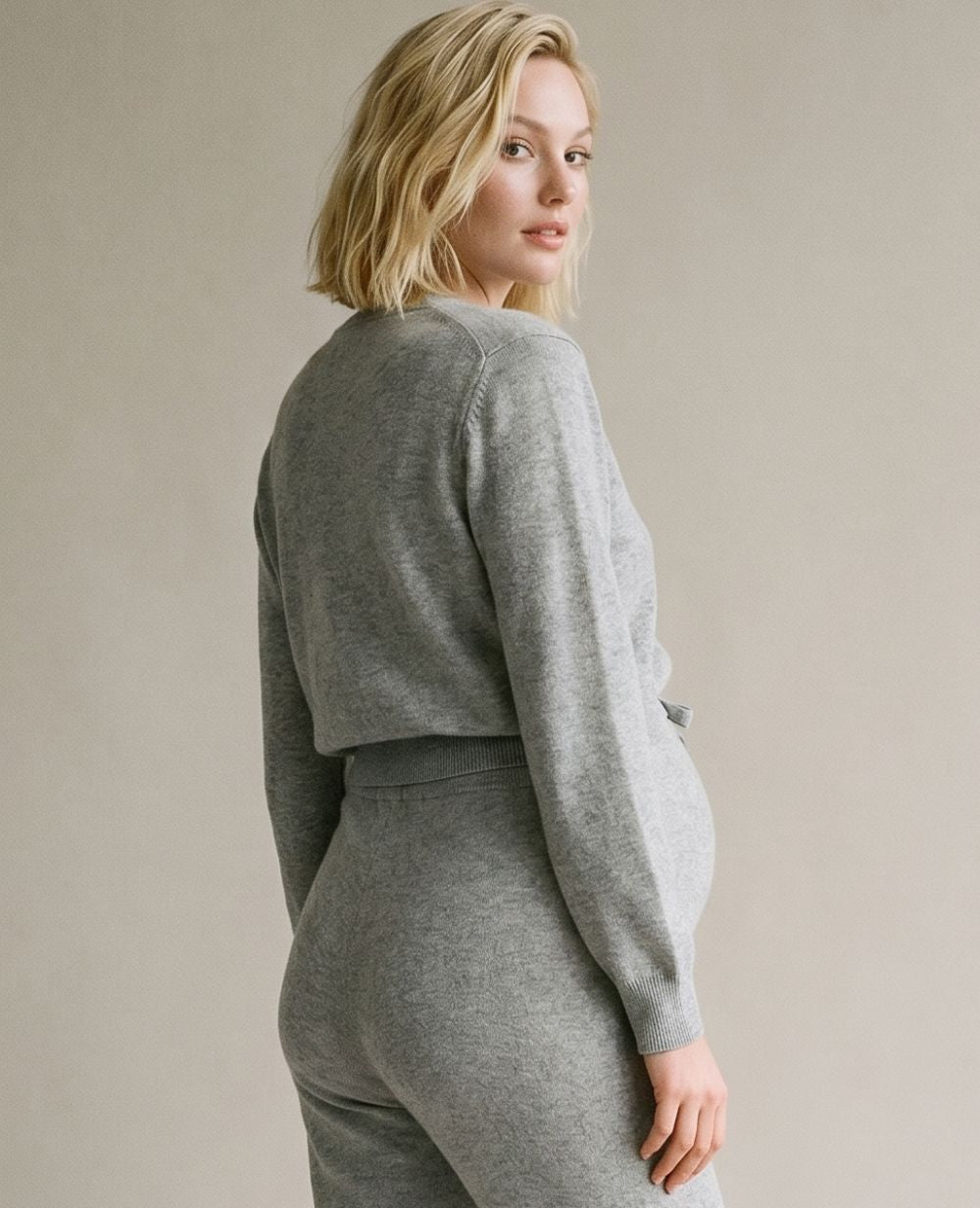 Gabriel Nursing Cardigan - Grey