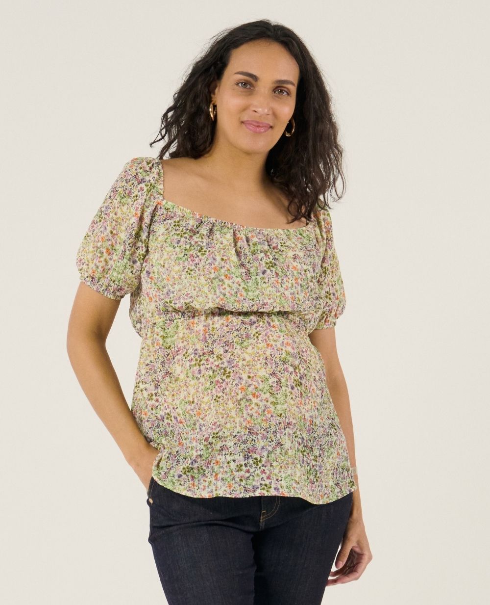 Joy Nursing Top - Multicolor