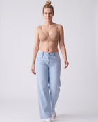 Jean de grossesse wide leg Kelly - Light Blue