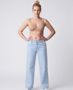 Jean de grossesse wide leg Kelly - Light Blue
