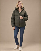 Blouson de grossesse et de portage Linette - Kaki