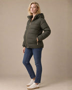 Blouson de grossesse et de portage Linette - Kaki