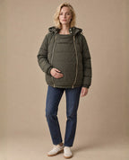Blouson de grossesse et de portage Linette - Kaki