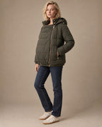 Blouson de grossesse et de portage Linette - Kaki