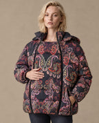 Piumino per la gravidanza e il babywearing Linette - Multicolore