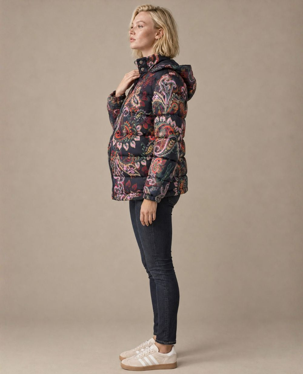 Blouson de grossesse et de portage Linette - Multicolore