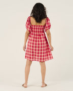 Melissa Nursing Dress - Raspberry