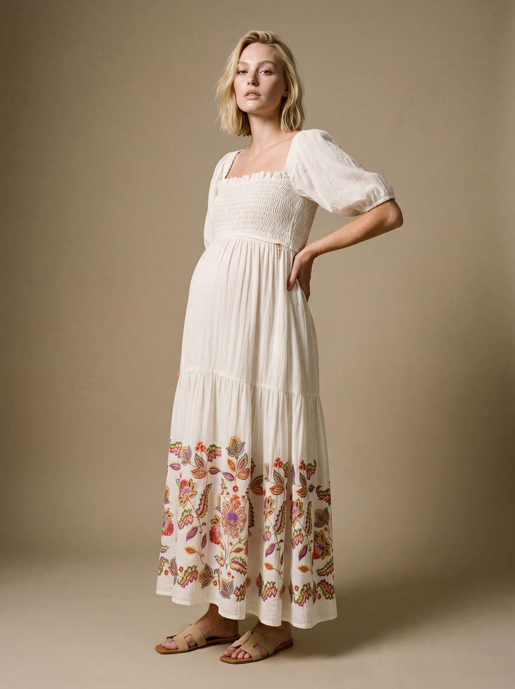 Mila Nursing Dress - Multicolor