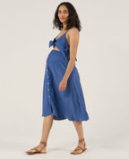 Robe d'allaitement Nolwenn - Bleu