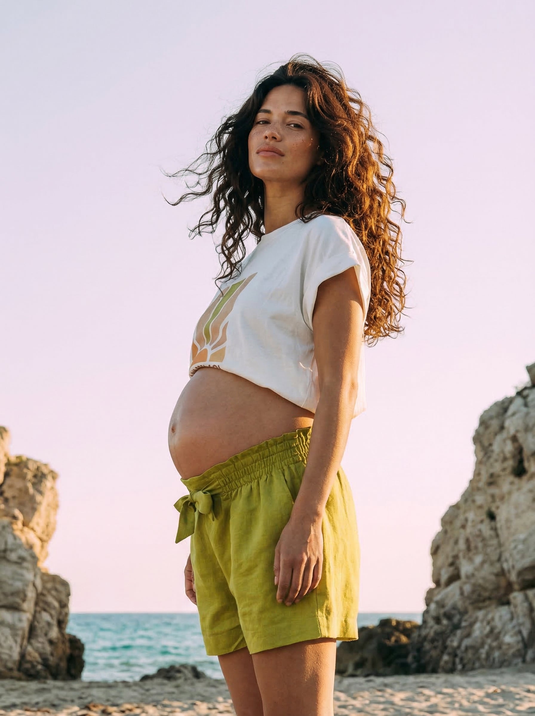 Nubie Maternity Shorts - Anis
