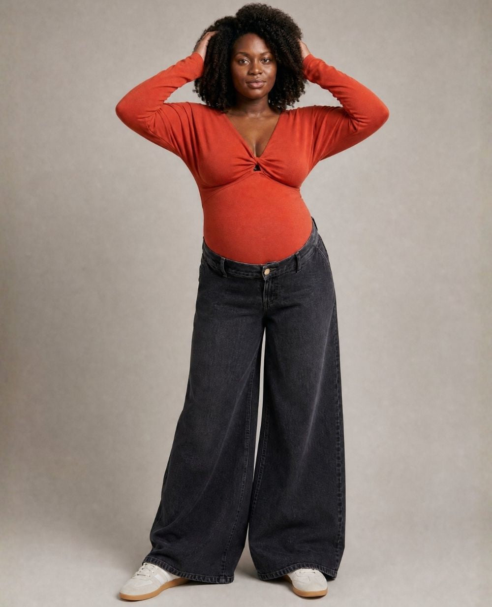 Rodeo Maternity Jeans - Grey