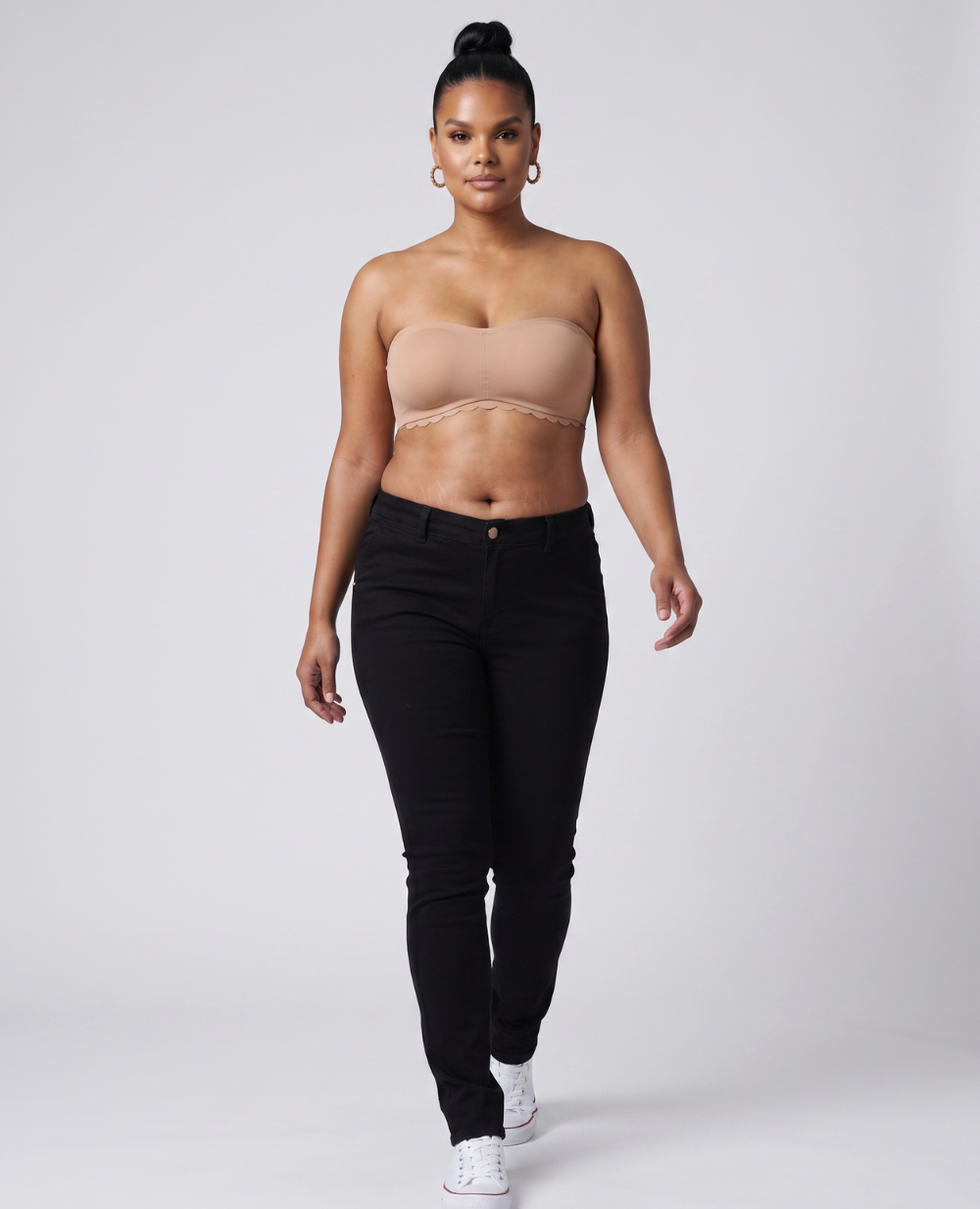 Jean de grossesse et post-partum slim Sharon - Noir