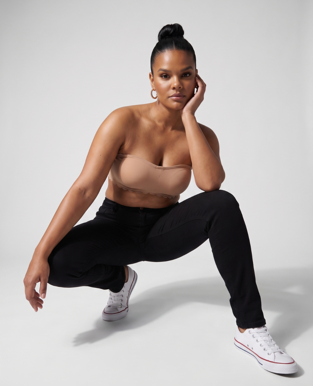 Jean de grossesse et post-partum slim Sharon - Noir