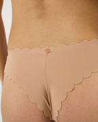 Tanga taille basse de maternité Skin - Latte