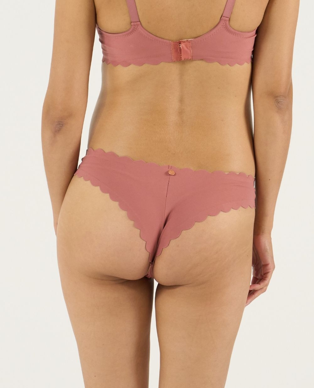 Tanga premaman a vita bassa Skin - Vieux Rose