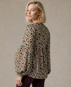 Tess Maternity and Nursing Blouse - Multicolor