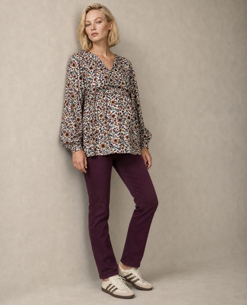 Tess Maternity and Nursing Blouse - Multicolor