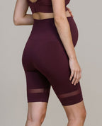 Woma Maternity Shorts - Plum