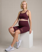 Woma Maternity Shorts - Plum