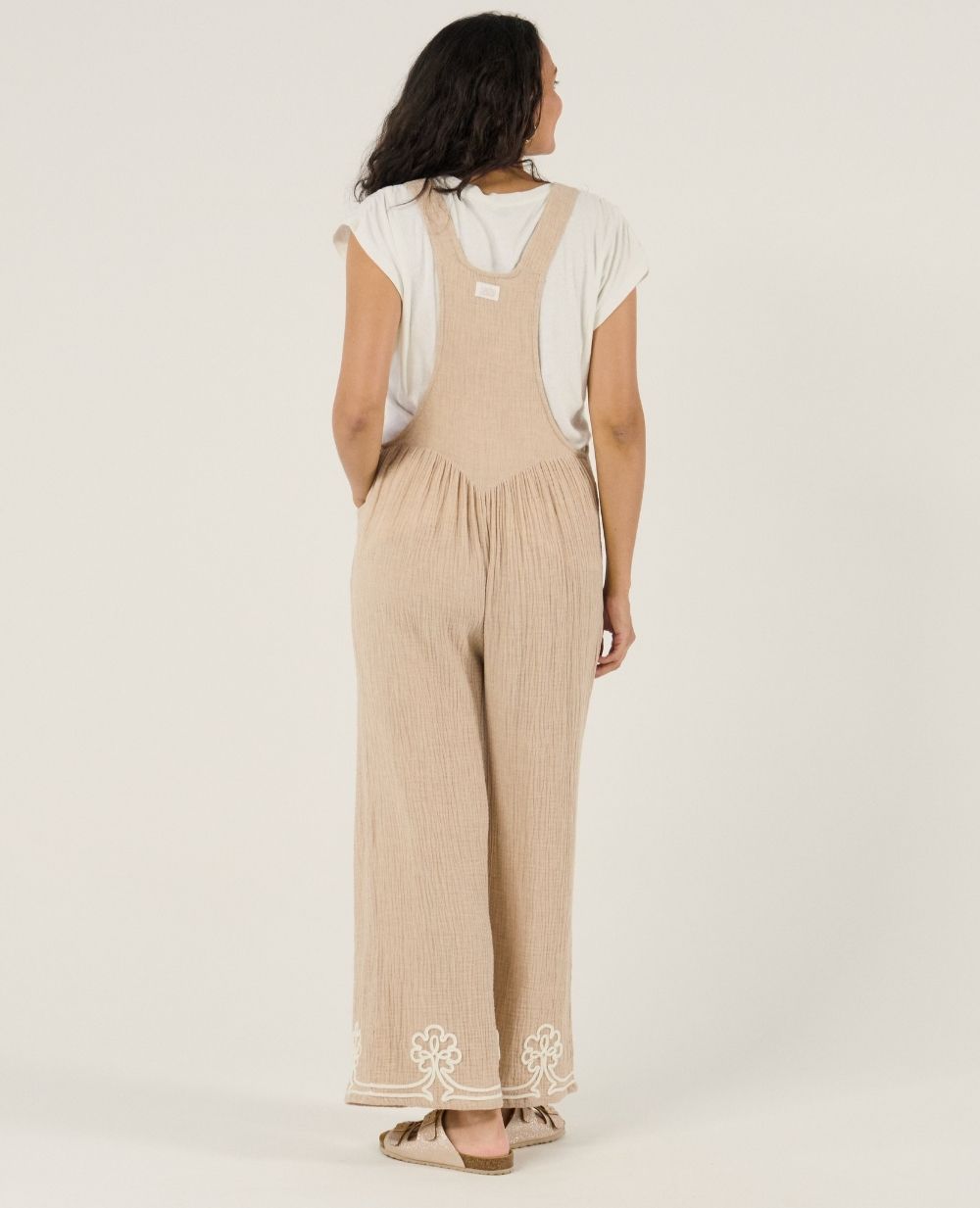 Salopette premaman Yael - Beige