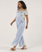 Yael Maternity Overalls - Blue