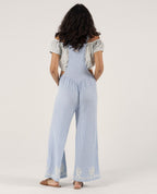 Yael Maternity Overalls - Blue