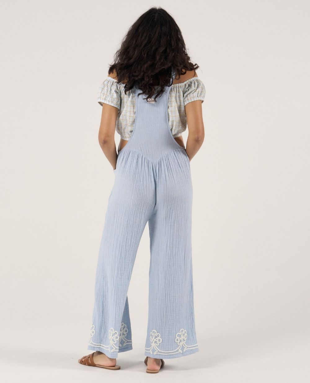 Salopette premaman Yael - Blu