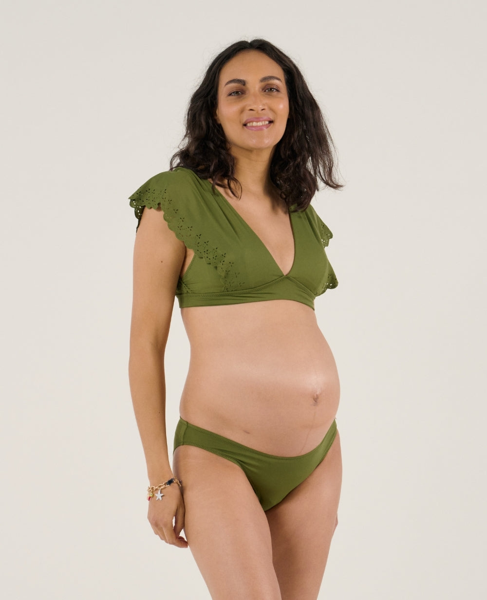 Bloom Maternity Bikini - Kiwi