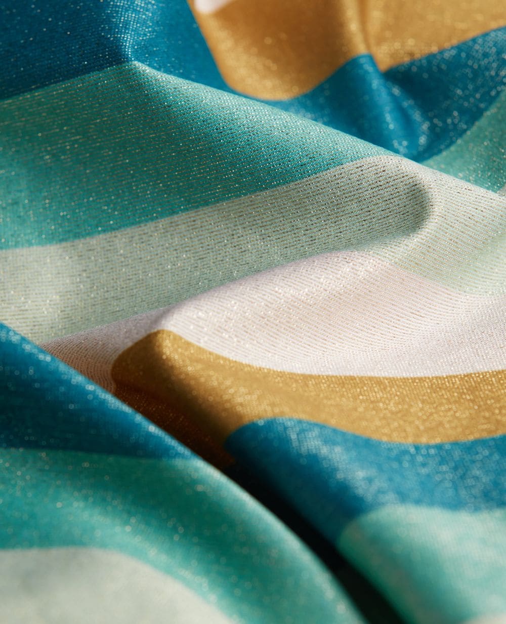 Bikini de maternité rainbow turquoise, cache cœur